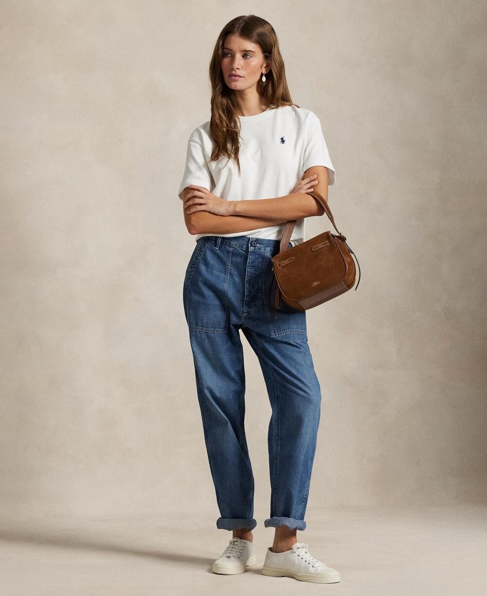 Polo Ralph Lauren Women's The Ricky Pants Blue Size 2 2176